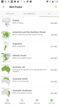 Merlin Bird ID android App screenshot 8
